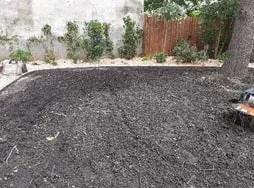 Travail du sol et apport de terre amendée