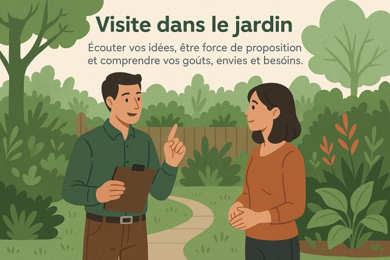 Aménagement paysager réalisé à Bordeaux